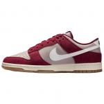 Nike Dunk Low Pilki Balti Komandinio Raudonumo Vyri&scaron;ki Kedai College-Grey White-Team-Red-Sail IB6399-004 44 gray
