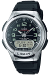 Casio Collection Juodas laikrodis AQ-180W-1BJH Vyri&scaron;kas gray