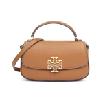 Tory Burch Madinga grandinėlė ant peties Metalinis logotipas Akmens ra&scaron;to oda ir audinys Vienos peties įstrižai ne&scaron;iojama rankinė Moteri&scaron;ka rankinė Moose 149645-909 Basic Set (Bag+Dust Bag)