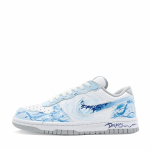 Nike Big Ripple Cloud Surge Leather žemapadžiai riedlenčių bateliai vyrams, mėlyni, 355152-106(Komanda1496-2) 40.5