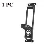 Durų lankstas pakopa kojai pedalas Jeep Wrangler JK JKU JL Unlimited Gladiators JT 2007-2024 Automobilio durys Metalinė pakopos plok&scaron;tė Priedai