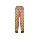 GUCCI Dydžio Gg Bėgiojimo Kelnės Su Juosta 715192-XJETI-2270 L beige