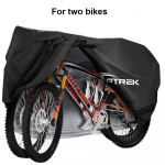 Toptrek Dviračio uždangalas 210D Auk&scaron;tos kokybės dviračio apsauga Daugiafunkcinis Atsparus lietui, sniegui, dulkėms Atsparus vandeniui Visų oro sąlygų apsauginiai uždangalai for 2 bike