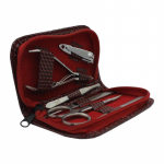 Manicure set SPL 77102AH raudona