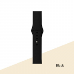 Silikoninis dirželis Apple Watch apyrankei 44 mm 40 mm 38 mm 42 mm laikrodžio apyrankė Apple Watch apyrankei Correa Iwatch Series 7 6 Se 5 4 3 38 40mm SM