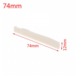 Real Bone Bridge balnas liaudies akustinei gitarai 72Mm/74Mm/76Mm/80Mm * 12Mm 74MM