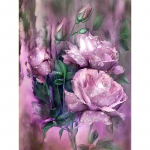 Rožė DIY 5D Deimantinė Tapyba Kryželiu Pilnas Apvalus Dervos Mozaika Graži Gėlė Deimantinė Siuvinėjimas Cirkoniai Namų Dekoravimas Full Round 60x90CM
