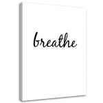 Feeby Canvas print, Breathe