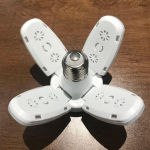 1vnt E27 LED garažo ap&scaron;vietimas deformuojamas AC85-265V 28W 3800LM lubų &scaron;viestuvas dirbtuvių lempa WBL 6500K balta