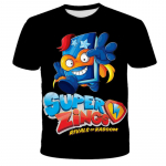 Super Zings Animaciniai drabužiai Mar&scaron;kinėliai Vaikams Žaidimas Gatvės apranga trumpomis rankovėmis Vaiki&scaron;ki mar&scaron;kinėliai Superzings mar&scaron;kinėliai Vaiki&scaron;ki drabužiai Vir&scaron;utinės 100