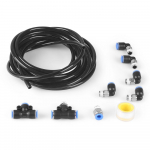 PUSH LOCK juodas vakuuminio montavimo komplektas, turbo i&scaron;metimo vožtuvas ir solenoidas, skirtas transporto priemonėms su turbokompresoriumi