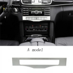For Mercedes Benz  E class W212 Interior Trim Air conditioning CD control button panel decoration Cover Car styling