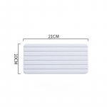 Diatom purvą sugeriantis kilimėlis praustuvui laikyti padėkliukas vonios stalvir&scaron;iui vandenį sugeriantis greitai džiūstantis muilo kilimėlis tualeto reikmenims