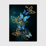 Namų mada Modernūs Europos retro kilimėliai Dream Color Butterfly Svetainė Miegamasis Virtuvė Kilimas Grindų Kilimėlis Tapetes De Sala Tapis 120x160cm
