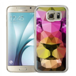 Coque Samsung Galaxy S4 : Lion Geometrique