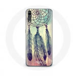 Coque pour Huawei p20 Attrape r&ecirc;ve color&eacute; marron