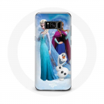 Coque - maniacase - Samsung Galaxy S8 plus - La Reine Des Neiges - Souple - Protection enfant juoda