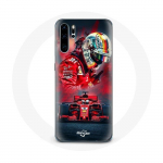 Coque pour samsung galaxy P30 pro Formule 1 Sebastian Vettel Pilote F1 Rouge