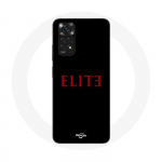 Coque pour Xiaomi Redmi Note 11 4G Elite Saison 5 Logo Rouge Fond Noir