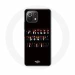 Coque pour Xiaomi Mi 11 Lite Stranger Things Affiche Friends Don't Lie Joyeux no&euml;l