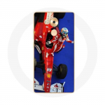 Coque pour Huawei Mate 8 Formule 1 Fernando Alonso Pilote automobile F1 Rouge