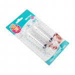2 vnt. adatinis vamzdelis Baby Care nosies aspiratoriaus valiklis, 10 ml kūdikių rinito nosies prausiklis
