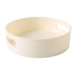 360 laipsnių besisukantis laikymo padėklas virtuvės prieskonių tvarkyklės kosmetikos indelis mėlyna