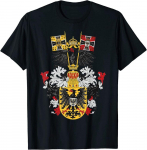 &Scaron;ventosios Romos imperijos vėliava Vokietijos erelio unisex mar&scaron;kinėliai S
