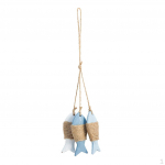 3 Pieces Fishes With Long Rope , Design, White& Color 01, as described