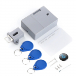 Akumuliatoriaus IC kortelės jutiklio spintelės stalčius I&scaron;manusis &bdquo;SmartLock&ldquo; &bdquo;pasidaryk pats&ldquo; nematomas paslėptas skaitmeninis užraktas be perforuotos skylės 3pcs Key