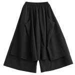 Xitao Vienspalvės ki&scaron;eninės kelnės DMJ5021 One Size juoda