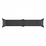 Nailoninis dirželis Samsung Galaxy Watch 7 Ultra 47mm apyrankei, bekelės sportinis apyrankės apyrankė Galaxy Watch ultra 47mm laikrodžio dirželiui Watch 7 Ultra 47mm juoda
