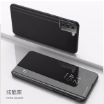 &bdquo;Samsung Galaxy S21 Case Smart Mirror&ldquo; odinis atverčiamas stovas telefono dangtelis, skirtas S20 S 21 FE S21 Plus S21Ultra S21 + &bdquo;Clear View&ldquo; dėklai Galaxy S21 Ultra