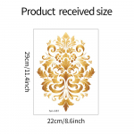 Ra&scaron;tuotas tualetas su vonios kambario vonios kambario pagražinimo sienos lipduku 22*29CM/fun-m61