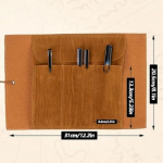 Odinis ra&scaron;iklio dėklas Kūrybinis pie&scaron;tuko dėklas su Map Matte laikymo mai&scaron;elio laikikliu