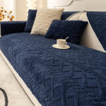 Sofos apsauga Namų dekoras Vilnos sofos užvalkalas žiemai Sofos sėdynės užvalkalai Vienspalvis Pliu&scaron;inis Žakardinis Housse Canape Dangle 90x240cm 1pc