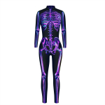 Moteri&scaron;kas Cosplay Jumpsuit Sexy 3D Print futuristinis kostiumas S