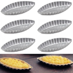 Aliuminio valties mini pyrago tartaletės formelė muso desertui keksiukų pudingo formelė virtuvės konditerijos kepimo reikmenys 3/5/10/15 vnt. torto stovas 15pcs