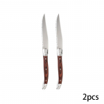 Laguiole stiliaus nerūdijančio plieno kepsnių peiliai mediena japoni&scaron;ki stalo įrankiai vakarienės peilis stalo įrankiai restorano stalo reikmenys 2/4/6/10 vnt.