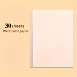 30 lapų akvarelinis popierius, 5,8 * 8,3 colio 140 Lb / 300 GSM baltas akvarelinis popierius tapybai, pie&scaron;imui, meno žurnalams, profesionalios menininko kokybei