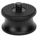 Metalinis adapterio varžtas fotoaparato trikojo rutulinei galvutei, vienkojui tvirtinti (3/8  vidinė sriegė į 1/4  i&scaron;orinę sriegę)