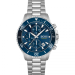 Hugo Boss 1513907 Admiral Chronograph Mėlyno Ciferblato Vyri&scaron;kas Laikrodis