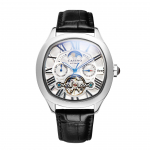 CASENO Star Tourbillon Automatinis Laikrodis: Mėnulio fazė, Mėnuo ir Data, Atsparus vandeniui iki 100 m