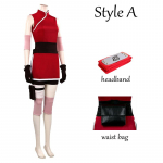 Anime Haruno Sakura Cosplay Kostiumas Moterų Apranga Helovino Karnavalo Kostiumai XS
