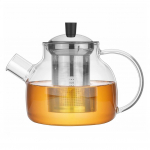 Kar&scaron;čiui atsparus stiklinis arbatinukas su nerūdijančio plieno infuzatoriumi skaidraus sutir&scaron;tinto virdulio arbatos indas, skirtas kavai ruo&scaron;ti 800 / 1500 ml CHINA