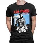 Drabužiai, humoras, trumpomis rankovėmis, O formos i&scaron;kirpte, mar&scaron;kinėliai, vyri&scaron;ki &bdquo;Cm Punk Aew&ldquo; geriausi pasaulyje mar&scaron;kinėliai S smėlis