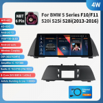 Hizpo 4G LTE 10,25 colio Automobilinė multimedija su DSP palaikymu, I&scaron;manusis Carplay Android Auto BMW 5 serijai F10/F11 520i 525i 528i(2013-2016 m) NBT 4W 4G 32G