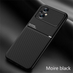 Dėklas Xiaomi Poco M5 4G Odinis Magnetinis Laikiklis Automobiliui Galinis Dangtelis Poko Poxo Little M 5 5M PocoM5 4G Mink&scaron;tas Buferis Telefono Dėklai For Poco M5 4G juoda