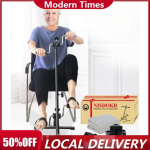 Pedalų treniruoklis Dviratis Rankų, Rankų, Kojų ir Kelio Pedalas Reguliuojama Fitneso Įranga Senjorams, Vyresnio Amžiaus Namų Pedalų Treniruoklis Visam Kūnui