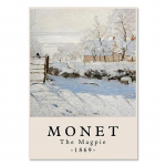Abstract Claude Monet drobė Plakatas Sodas Kra&scaron;tovaizdis Muziejus Paveikslai Portretas Spausdinti Sienos Meno paveikslėlis svetainės namų dekoravimui 21cm&times;30cm NoFrame